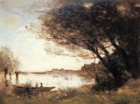 Corot, Jean-Baptiste-Camille - L'Inondation( Effet du Matin)